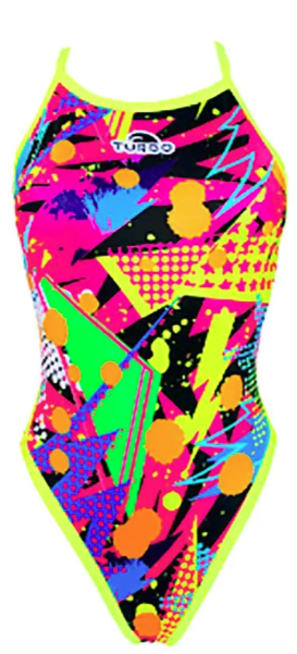 TURBO Women's Revolution Swimsuit - POP PARTY