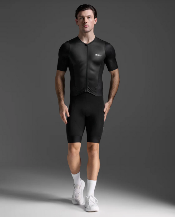2XU Men's Aero Hex Sleeved Trisuit