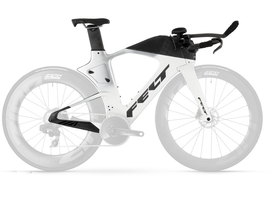 Felt IA FRD 2.0 Frameset Silver Glitter/White Fade — Playtri