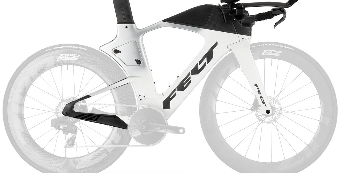 Felt IA FRD 2.0 Frameset Silver Glitter/White Fade — Playtri