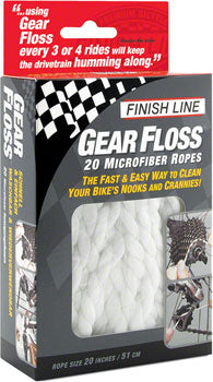 Finish Line Gear Floss Microfiber Cleaning Rope