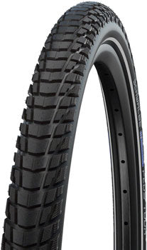 Schwalbe Marathon Plus Tour Tire - 26 x 2.0, Clincher, Wire, Black/Reflective, Performance Line, SmartGuard, Addix, E-50