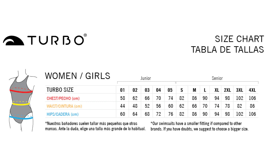 TURBO Women's Comfort Swimsuit