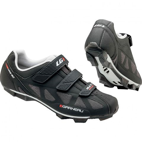 Louis Garneau Men's Multi Air Flex Cycling Shoe-Black/Black