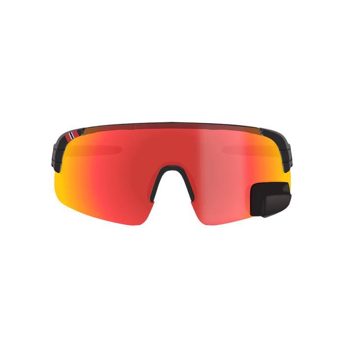 TriEye View Sport Revo Max Cycling Glasses Red Lens with Mirror