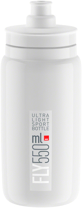 Elite SRL Fly Water Bottle 550ml - White/Gray
