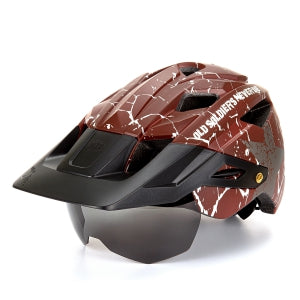 ZVRU Mountain Bike Helmet with Magnetic Goggle and Detachable Visor