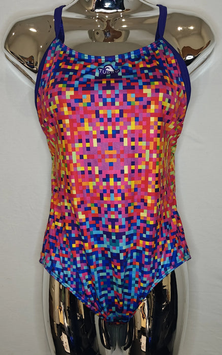 TURBO Women's Pro Racer Thin Strap Swimsuit