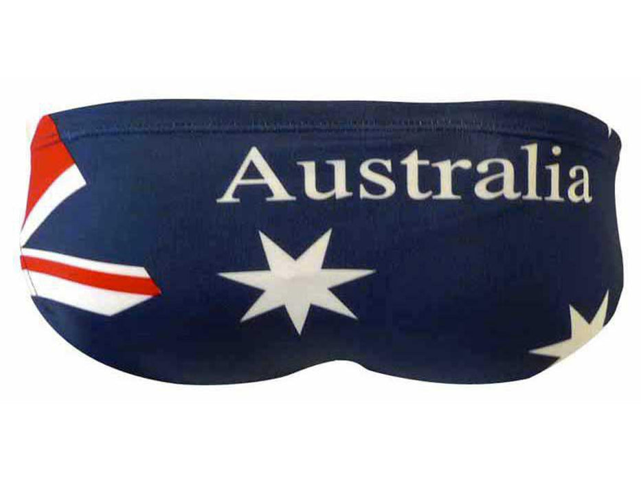 TURBO Men's Water Polo Swim Suit Australia Flag