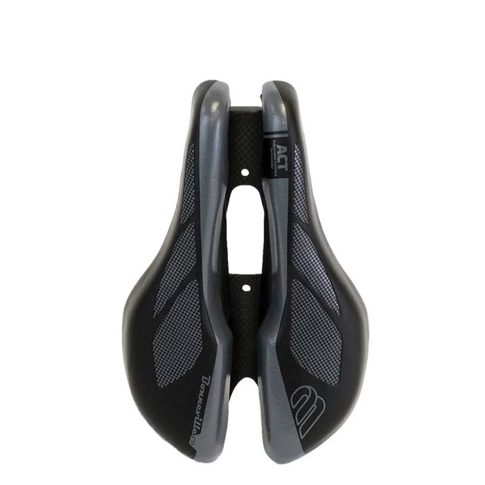 Bisaddle Adjustable Shape Bike Saddle - Bonneville Distance w/ Titanium Rails