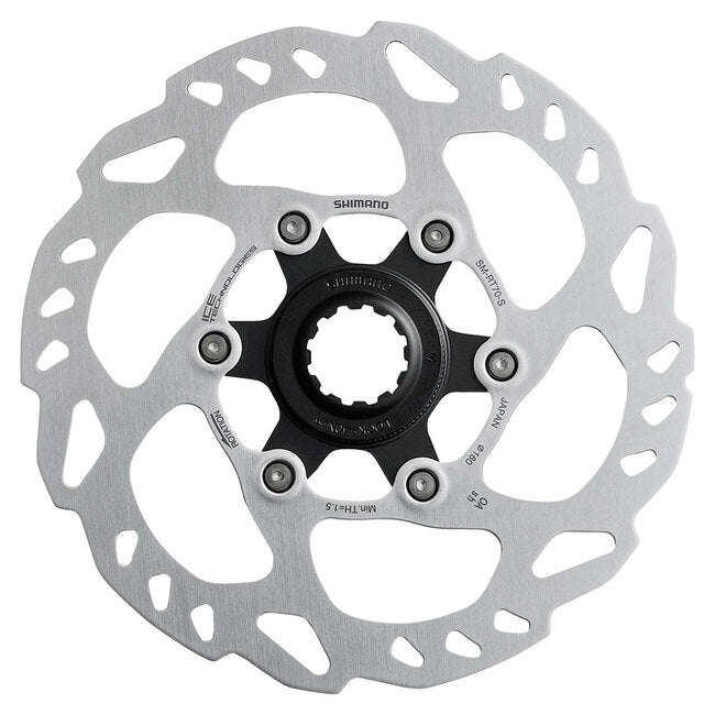 Shimano SLX SM-RT70-S Disc Brake Rotor - 160mm, Center Lock, Silver