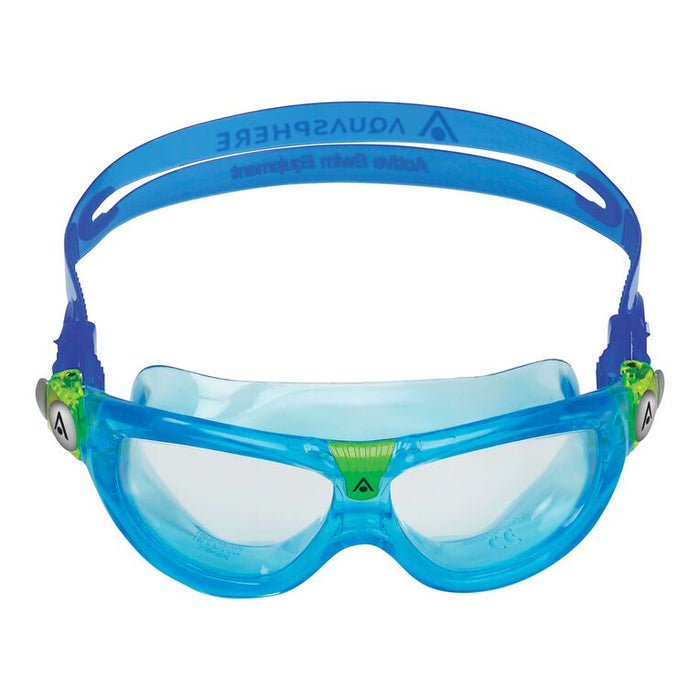 Aquasphere Seal 2.0 Jr Goggles Turquoise/Bright Green Frame/Clear Lens