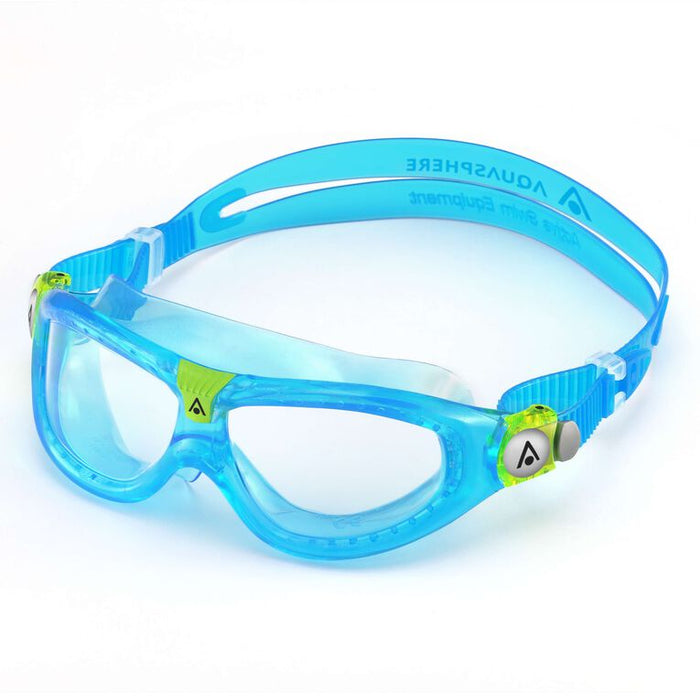 Aquasphere Seal 2.0 Jr Goggles Teal Blue Frame/Clear Lens