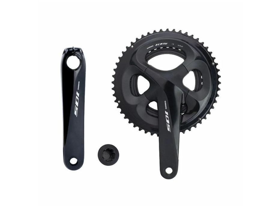 Shimano 105 R7000 11 Speed Crankset Black - OUT OF BOX