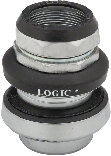 Ritchey Logic 1-1/8" Threaded Headset: EC34/28.6 EC34/30, Silver