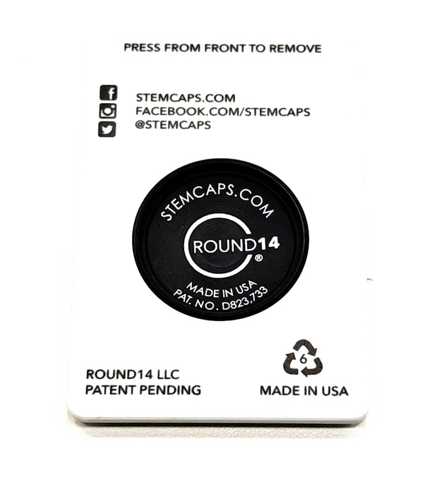 StemCaps Playtri Logo Headset Top Cap - Black