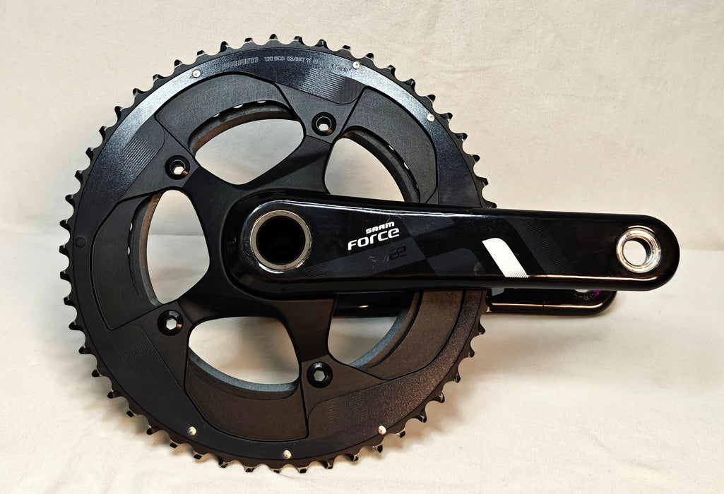 SRAM Force 22 Crankset - 11-Speed, 170MM, 53/39t, 130 BCD, GXP Spindle Interface, Black
