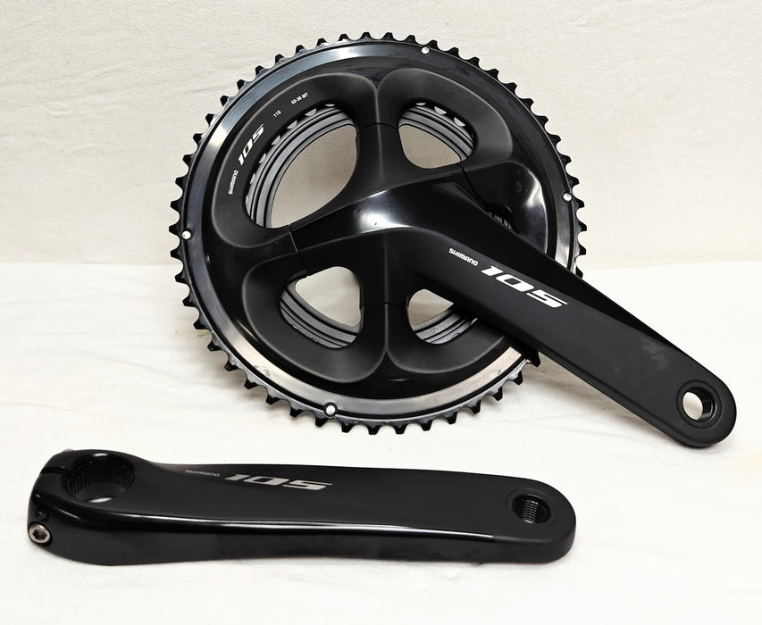 Shimano 105 R7000 11 Speed Crankset Black - OUT OF BOX