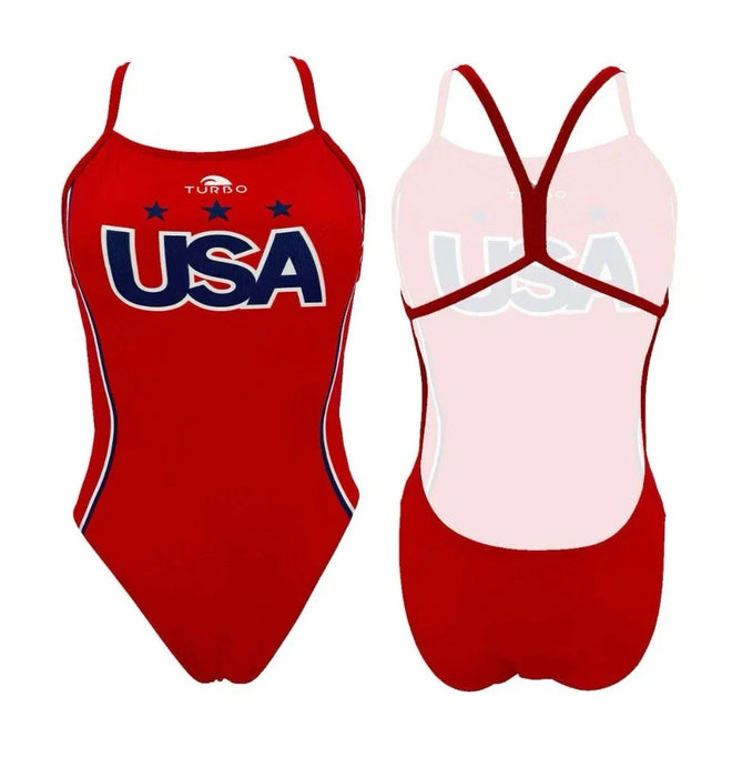 TURBO Women's Energy Comfort Swimsuit - USA