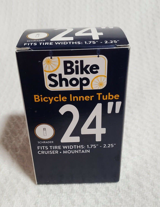 Bike Shop Schrader Valve Inner Tube 24x1.75-2.25