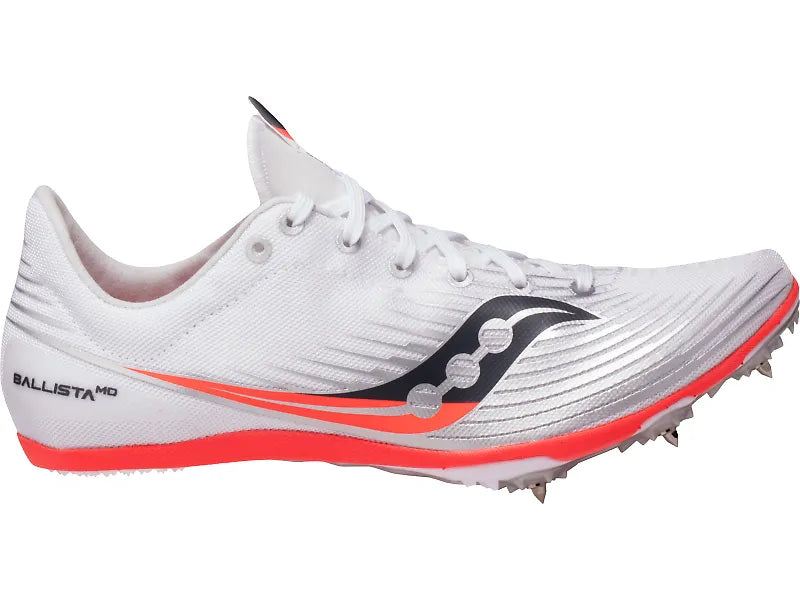 Saucony Women's Ballista White/Viz Red