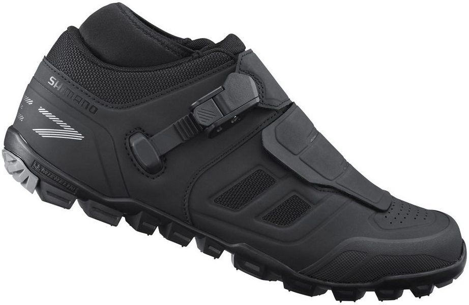SHIMANO ULTRA ブラック シューズ Shimano SH-ME702 Men's ME7 Mountain Bike Shoes - Wide, Black — Playtri