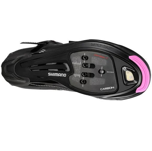 Shimano SH-WR62L Women's Cycling Shoes - Black/Pink