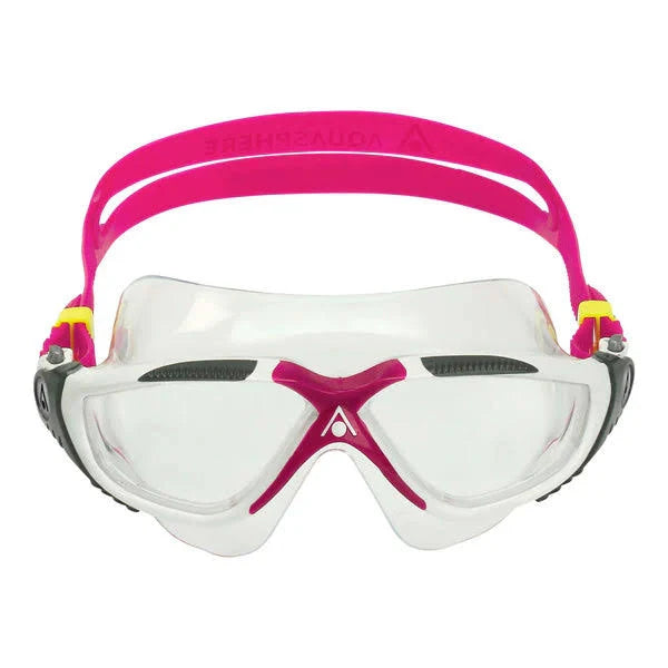 Aquasphere Vista Goggles - White/Raspberry