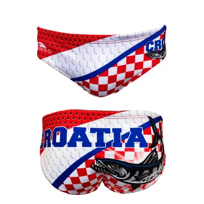 TURBO Men's Water Polo Swim Suit Croatia Barracuda