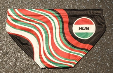 TURBO Men's Water Polo Swimsuit Hungary Waves
