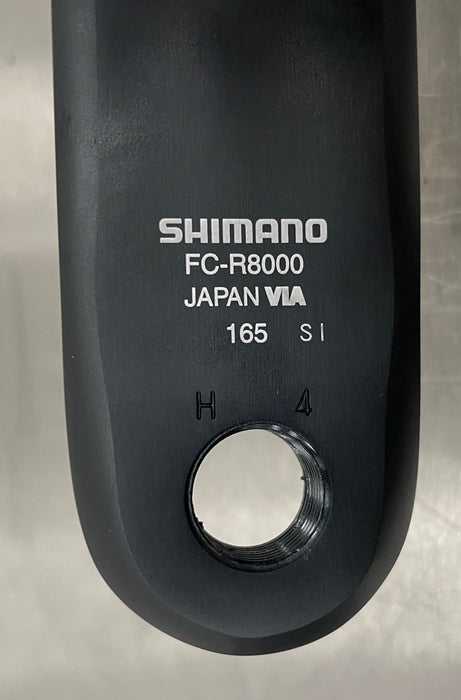 Shimano FC-R8000 50/34T 165mm Crankset Used