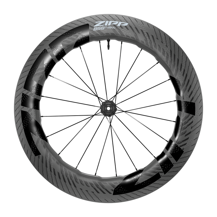 Zipp 858 NSW Tubeless Disc-Brake Carbon Front Wheel