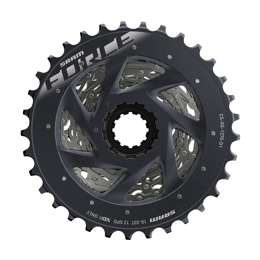 SRAM　FORCE XG-1270 プロケット 10-30T（12S）XDR SRAM Force XG 1270 12-Speed Cassette 10-33t — Playtri
