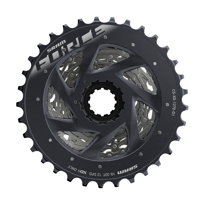 SRAM Force XG-1270 12 Speed Cassette 10-36T — Playtri SRAM Force XG-1270 12 Speed Cassette 10-36T — Playtri