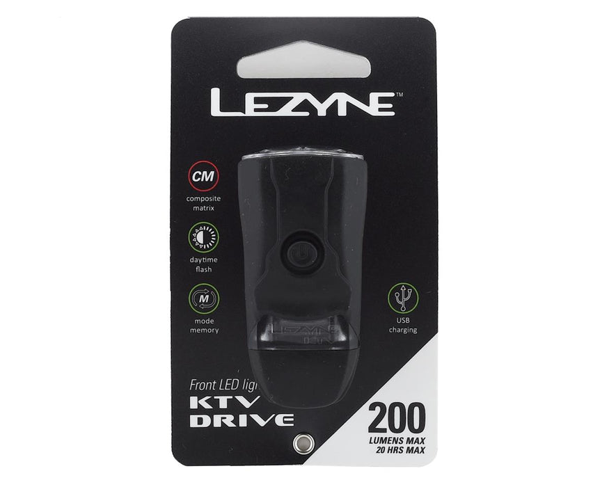 Lezyne KTV Drive 200 (200 lumens max)
