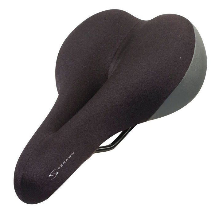 Serfas TB-15 UC Tailbones Comfort Cutout w/Lycra Cover Saddle