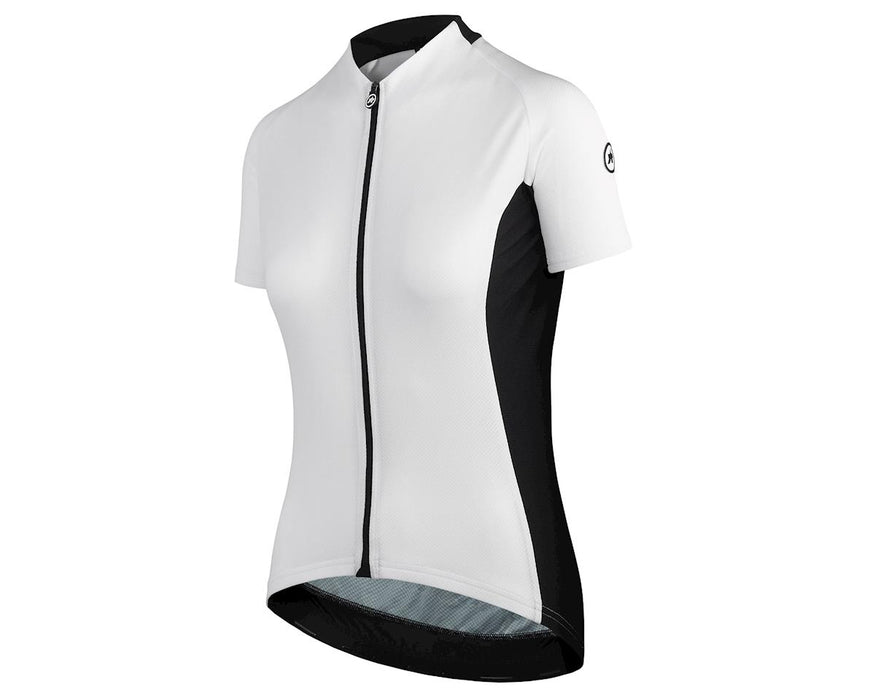 Women's Assos UMA GT Short Sleeve Cycling Jersey-Holy White