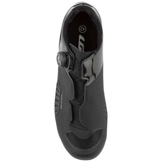 Louis Garneau Carbon T-Flex LS-100 Mens Cycling Shoe Black/Wht 37 EU NIB