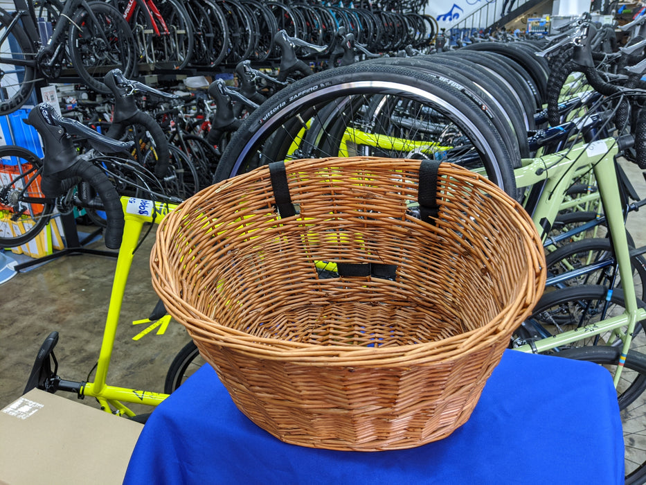 Willow Wicker Bike Front Basket