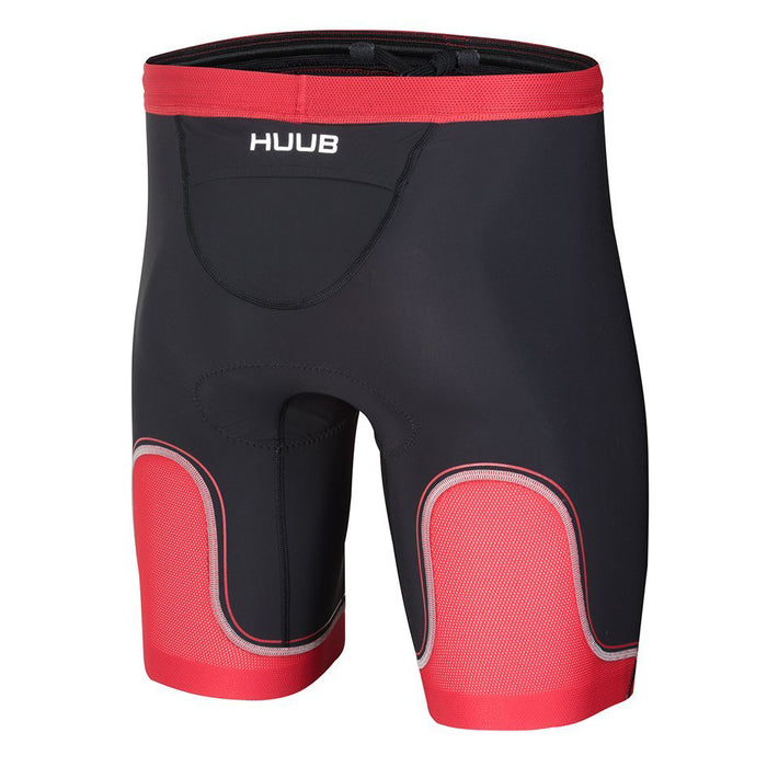 HUUB Men's Core Tri Shorts Black/Red