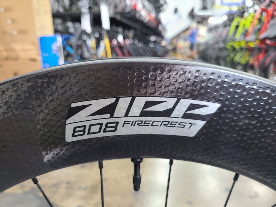 Zipp 808 Firecrest Carbon Tubeless Disc Wheelset
