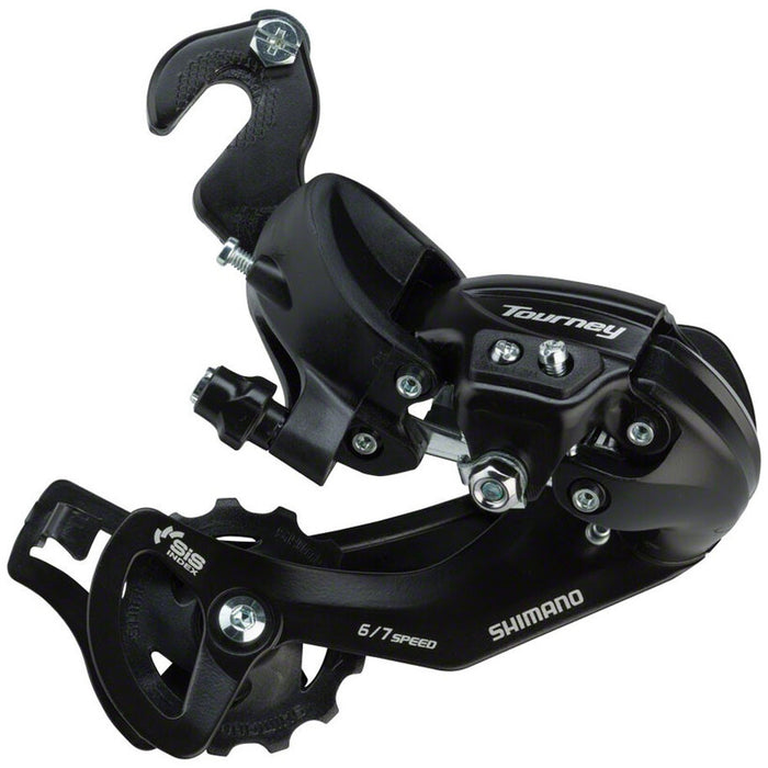 Shimano Tourney RD-TY300 Rear Derailleur 6/7-Speed, w/Riveted Adapter (BMX-Track), Reverse Hanger