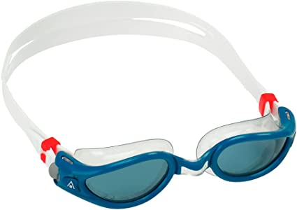Aquasphere Kaiman Exo Swim Goggle-Petrol & Clear/Smoke Lens