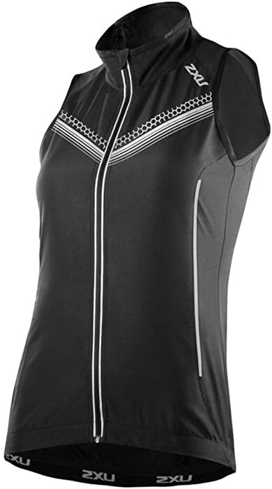 2XU Women's Microclimate Reflector Vest-Black