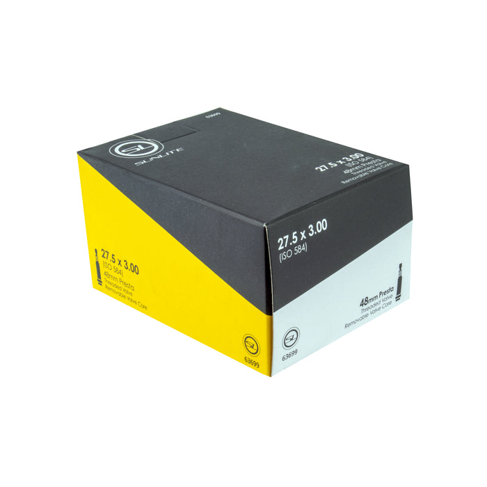 Sunlite Standard Presta Valve Inner Tube 27.5x3.00 48mm