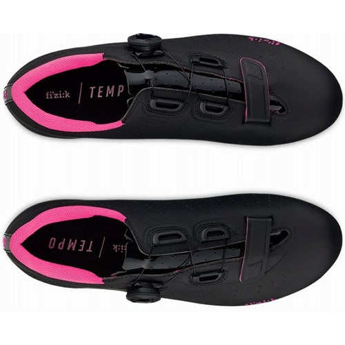 Fizik Women's Tempo Overcurve R5 Cycling Shoes (TPR5OCMI2)Black/Pink Fluo