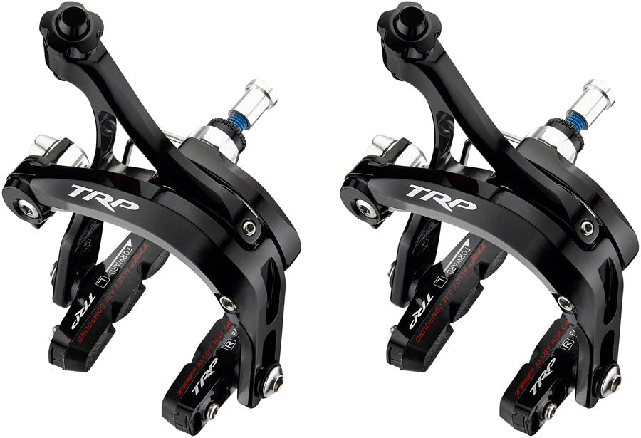 TRP R879 Dual Pivot Road Caliper Brake Set, Black — Playtri