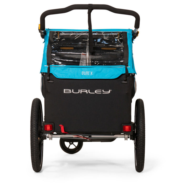 Burley D’Lite™ X Kid Bike Trailer Double - Aqua