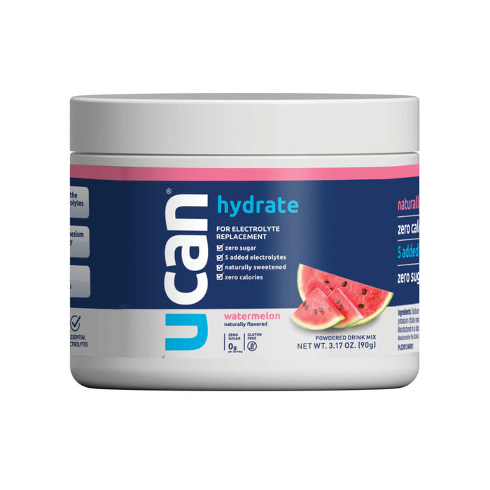 UCAN Hydrate Electrolyte powder-Watermelon 30 servings
