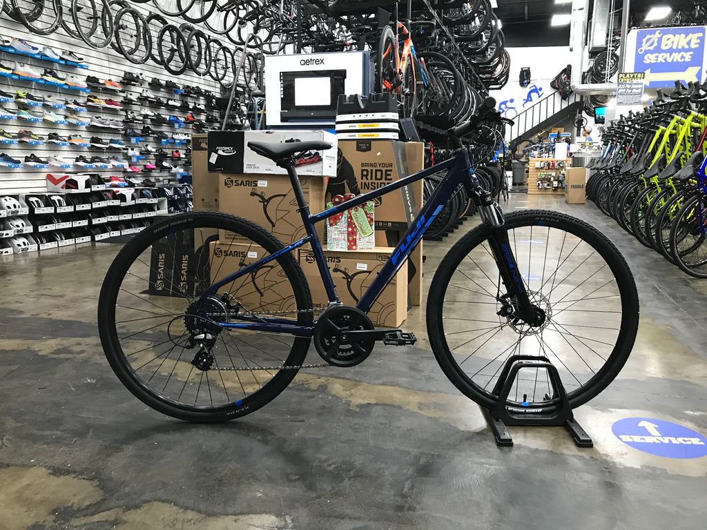 fuji citybike Fuji Traverse 1.5 2021 Bike Blue XL